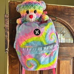 NWOT Hurley Renegade Aerial Tie-Dye Backpack PLUS FREE GIFT!! 😊❤️👌🫶🏽✌🏼